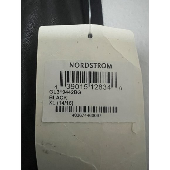 NWT Tucker & Tate Black Front Leather Leggings -  XL (14/16) - Picture 5 of 11